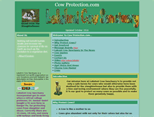 Tablet Screenshot of cowprotection.com